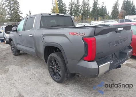 2023 Toyota Tundra Limited z USA, uszkodzony, nr VIN 5TFJA5EC6PX019655